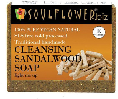 

Soulflower Cleansing Sandalwood soap(150 g)