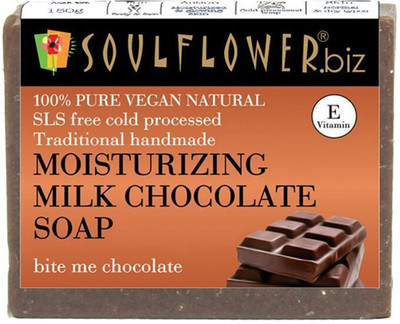 

Soulflower Moisturizing Milk Chocolate soap(150 g)