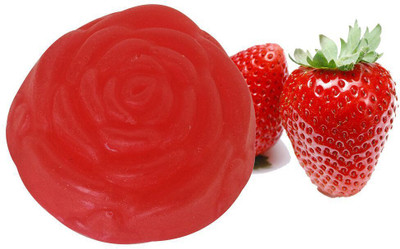 Soulflower Strawberry Pure Gylcerin Soap(100 g)