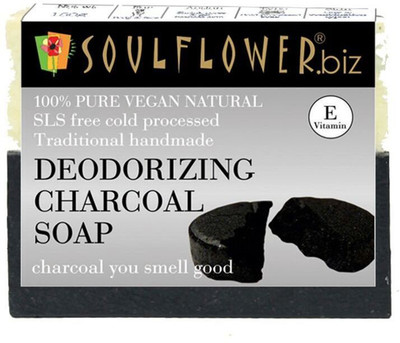 

Soulflower Deodorizing Charcoal Soap(150 g)