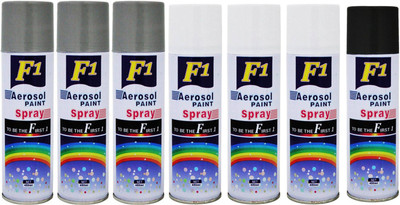 

F1 Multicolor Spray Paint 450 ml(Pack of 7)