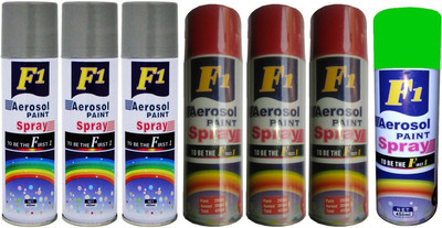 

F1 Multicolor Spray Paint 450 ml(Pack of 7)