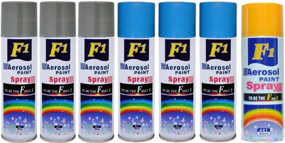 

F1 Multicolor Spray Paint 450 ml(Pack of 7)
