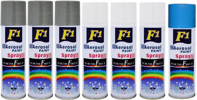 

F1 Multicolor Spray Paint 450 ml(Pack of 7)