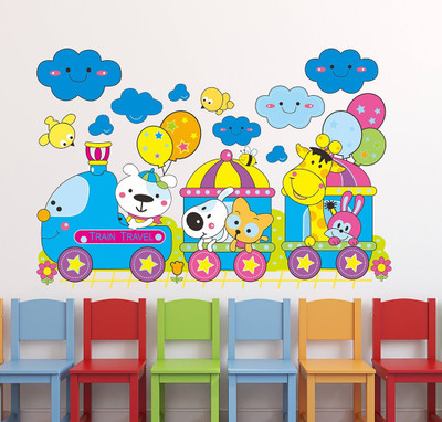 

WALLSTICK  vinyl Sticker(Pack of 1, Multicolor