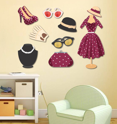 

WALLSTICK  vinyl Sticker(Pack of 1, Multicolor