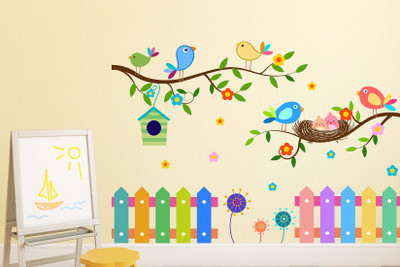 

WALLSTICK  vinyl Sticker(Pack of 1, Multicolor