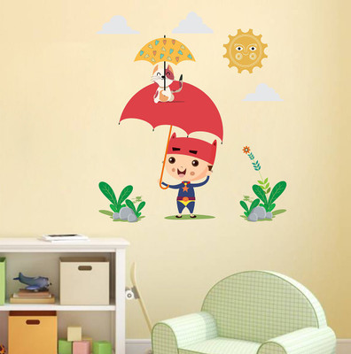 

WALLSTICK  vinyl Sticker(Pack of 1, Multicolor