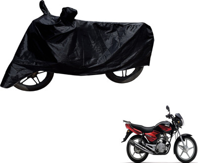 MOCKHE Two Wheeler Cover for Yamaha(YBR 125, Black)