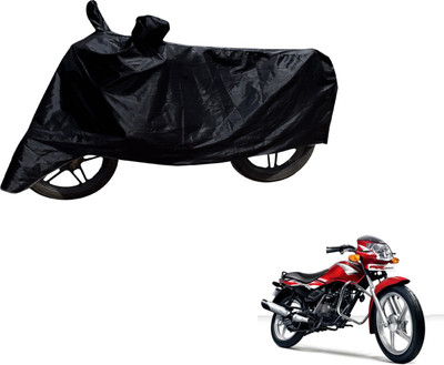 MOCKHE Two Wheeler Cover for TVS(Star Sport, Black)
