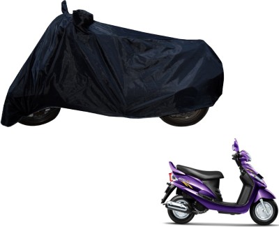 MOCKHE Two Wheeler Cover for Mahindra(Rodeo RZ, Black)