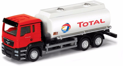 

RMZ Car 1:64 Scale Man Total Oil Tanker, White(White)