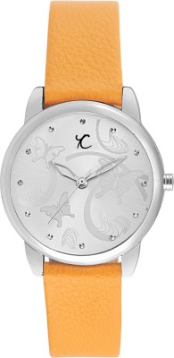 Youth Club YLW-17SIL Neon Butterfly Printed Dial Watch  - For Girls   Watches  (Youth Club)