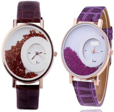 INDIUM PS0177PS NEW WATCH PURPLE& BROWN INDIUM BRAND LATEST COLLECTON ZONE Watch  - For Girls   Watches  (INDIUM)