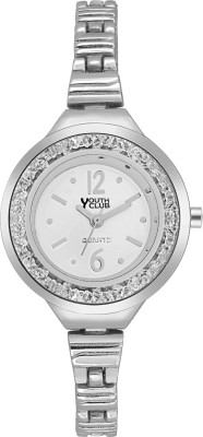 Youth Club CH-230-WTWT New Formal Office Look Watch  - For Girls   Watches  (Youth Club)