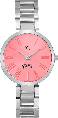 Youth Club CH-709-PNK New Pink Match Girls Collection Watch  - For Girls   Watches  (Youth Club)