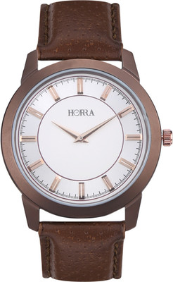 

Horra HR717MLSBR98 Classik Series White Dial Analog Watch - For Men