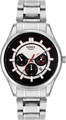 ROMEX DD-555BLK New Date Display Watch  - For Boys   Watches  (Romex)