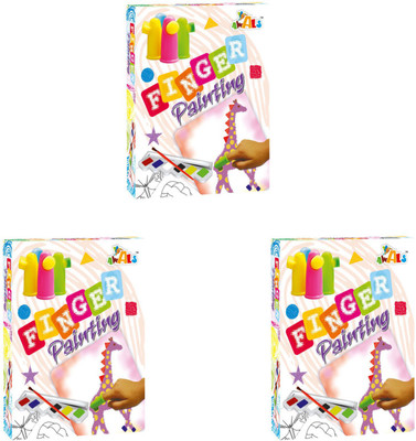 

Awals Finger Painting Activity Kit For Kids - Pack Of 3