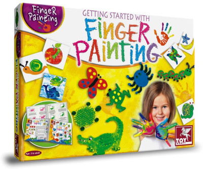 

TOY KRAFT Getting Started with Finger Painting
