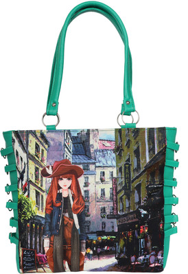 

Unique UNHB-GR_006 Waterproof Shoulder Bag(Green, 12 L)
