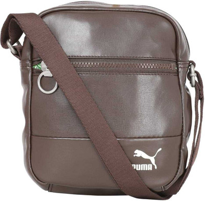

Puma Originals Portable Messenger Bag(Brown, 1 L)