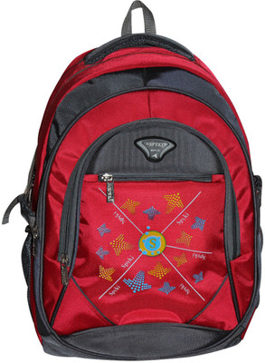 

Spyki 16 inch Laptop Backpack(Grey), Red