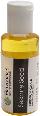 

ARAMACS Sesame Seed Oil- Therapeutic Grade Cold Pressed Carrier Oil(100 ml)