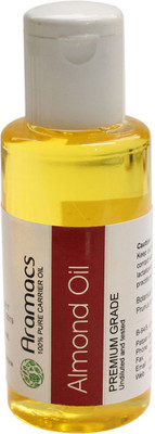 

ARAMACS Almond Kernel Cold Pressed Carrier Oil- Pure and Natural(100 ml)