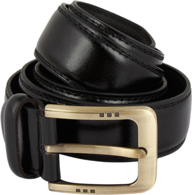 

YTNAB Men Casual, Party, Formal, Evening Black Artificial Leather Reversible Belt