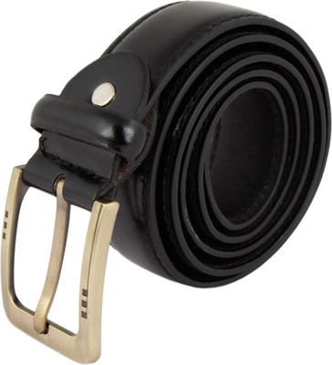 

I IRED Men Black Texas Leatherite Belt