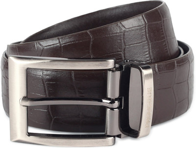 

Provogue Men Brown Genuine Leather Belt