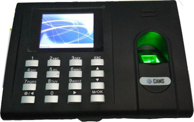 

CAMS K30 Pro, Inbuilt Battery, One Year Cloud & App License Time and Attendance System and Access Control(Fingerprint, ID)