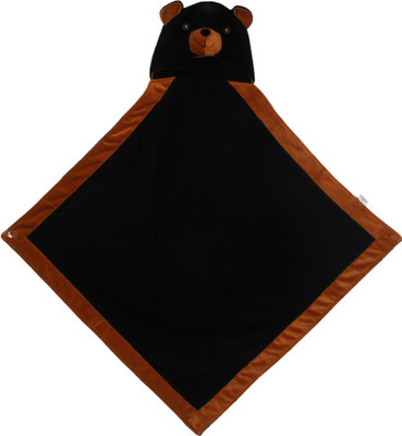 

Baby Elements Animal  Hooded Baby Blanket(Polyester, Brown