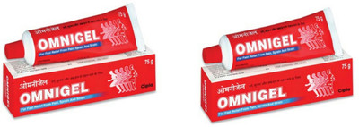 

Cipla Omnigel 75gm Combo 2pc Gel(150 g)