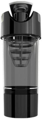 

Ipop Retail CYCLONE PROTEIN BOTTLE 500 ml Shaker(Pack of 1, Blue), Black