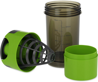 

Ipop Retail CYCLONE PROTEIN BOTTLE 500 ml Shaker(Pack of 1, Blue), Green
