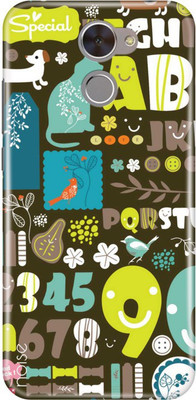 Noise Back Cover for Honor Holly 4 Plus(Multicolor, Plastic) Flipkart