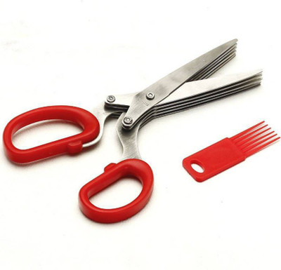 

Velkro Chopper(1 kitchen Scissor, 1Clean Brush), Orange