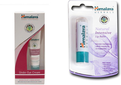

Himalaya under eye cream, lip balm(Set of 2)