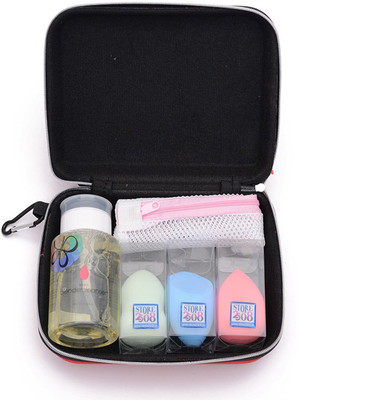 

Store2508 Makeup Beauty Blender Puff Sponge Set with 3 Blenders, Blender Cleaner Solution, Drying Bag & Storage Box(Set of 6)