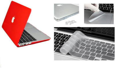 

LUKE MacBook Pro 15 Case 2017 & 2016 A1707, Rubberized Hard Case Shell Cover and Keyboard Cover for Apple Macbook Pro 15 inch touch bar (Newest 2017 & 2016 Release) with Touch Bar and Touch ID with Silicone Keyboard Cover, LCD HD Clear Screen Protector an