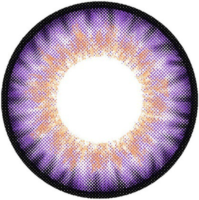 

truom coloured violet Monthly Contact Lens(0.00, violet, Pack of 1)