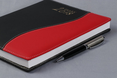 

COI B5 Planner/Organizer(DIARY, Black And Red)