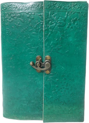 

The Artists Creation Book-size Planner/Organizer(Recycled handmade, Turquoise blue)