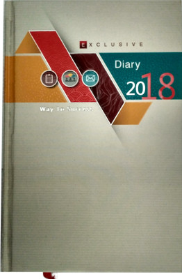 

Kolor Nine Regular Diary(Diary-2018, Multicolor)