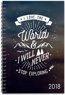 

Giftsmate A5 Diary(Quote, Multicolor)