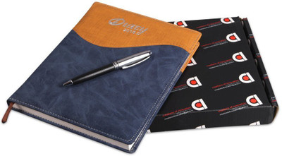 

COI B5 Planner/Organizer(DIARY, Brown And Blue)