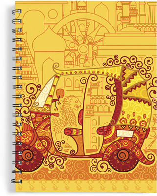 

ASPRINT A5 Note Book(Handcrafted, Multicolor)