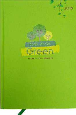 

Global Regular Diary(Diary-2018, Multicolor)